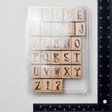 Stampin' Up! Quirky Alphabet Uppercase Stamp Set