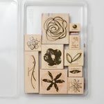 Sketchy Floral Stamp Set - Set of 10
