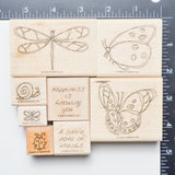 Stampin' Up! Winged Things Stamps - Set of 8