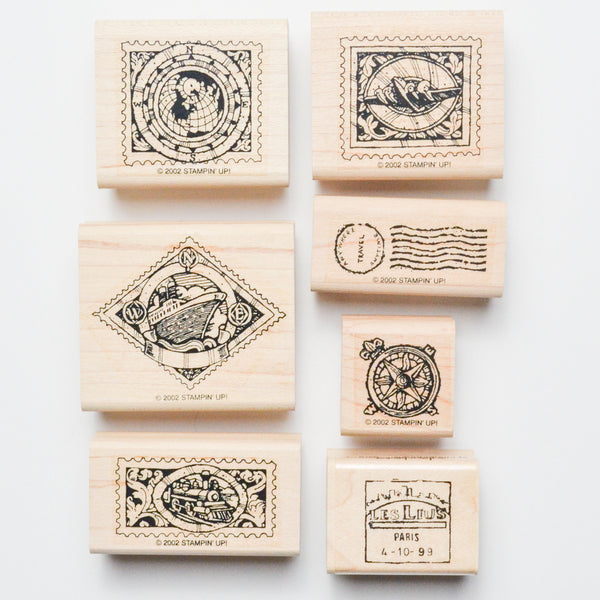 Stampin' Up! World Traveler Stamps - Set of 7