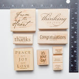 All Year Cheer Stamps - Set of 9