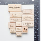Stampin' Up! Noteworthy Stamps - Set of 12