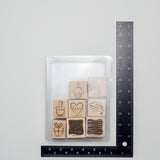 Sketchy + Celebration Stamps - Set of 8