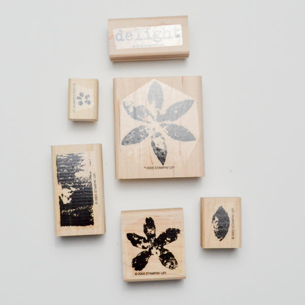Floral Stamps - Set of 6