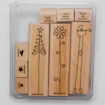 Card Stamps - Set of 9