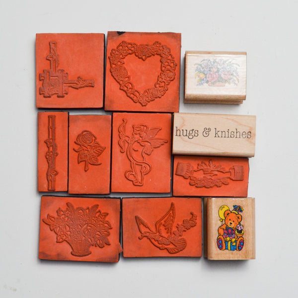 Valentine's Day Themed Stamp Bundle - Set of 11