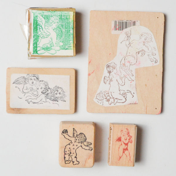 Cherub Stamps - Set of 5