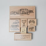 Stampin' Up! At the Races Rubber Stamps - Set of 7