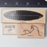 Stampin' Up! Just Surfing Rubber Stamps - Set of 3