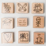 Stampin' Up! Sketch an Event Rubber Stamps - Set of 9