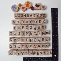 Alphanumeric Stamp Set