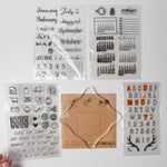 Planner Cling Stamp + Stamp Mount Bundle