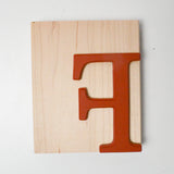 Large "F" Stamp - Double-Sided