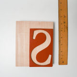 Large "S" Stamp - Double-Sided