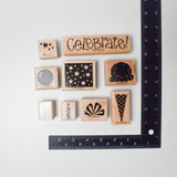 Stampin' Up! 2-Step Stampin' Perfect Party Rubber Stamps - Set of 9