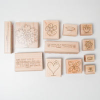 Stampin' Up! 2-Step Stampin' Time Well Spent Rubber Stamps - Set of 12