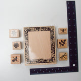 Stampin' Up! Framed Fun Rubber Stamps - Set of 7