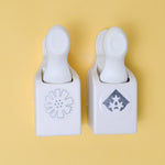 Flower + Corner Paper Punches - Set of 2