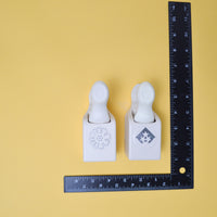 Flower + Corner Paper Punches - Set of 2