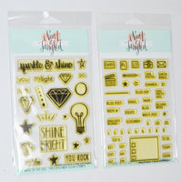 Neat + Tangled Blog Planner + Sparkle & Shine Clear Stamp Bundle