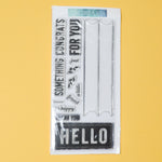 Concord + 9th Shiplap Sentiments Stamp Set