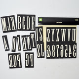 Foam Alphanumeric Stamps