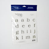 Technique Tuesday Main Street Lowercase Clear Stamp Set