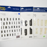 Technique Tuesday Alphabet Stamp Bundle