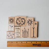 Stampin' Up! Sheltering Tree Rubber Stamps - Set of 9