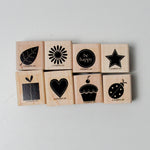 Stampin' Up! Darling Dots Rubber Stamps - Set of 8