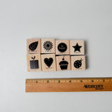 Stampin' Up! Darling Dots Rubber Stamps - Set of 8