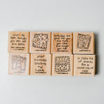 Stampin' Up! Quick & Cute Rubber Stamps- Set of 8