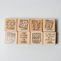 Stampin' Up! Quick & Cute Rubber Stamps- Set of 8