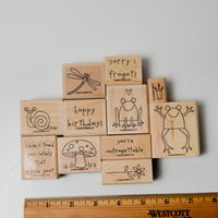 Stampin' Up! Unfrogettable Rubber Stamps - Set of 11