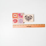 Valentine's Day Themed Stamp Set - Set of 5