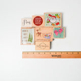 Christmas Themed Stamp Set - Set of 7