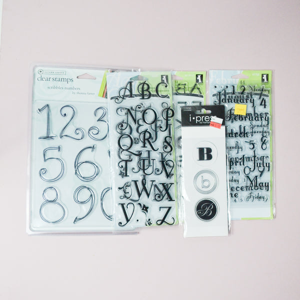 Alphabet Stamp Bundle