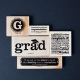 Graduation Themed Stamp Bundle - Set of 5