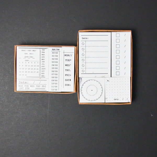 Bullet Journaling Stamp Set