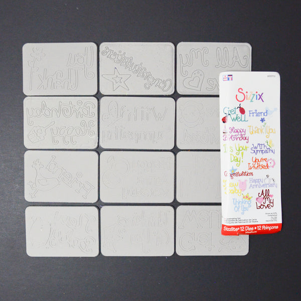 Sizzix Medium Sizzlits Die Set