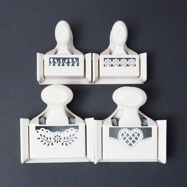 Martha Stewart Edge Punch Stamps - Set of 4