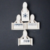 Winter + Christmas Martha Stewart Shape + Border Paper Punches - Set of 4