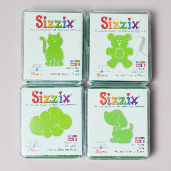Sizzix Nature Dies - Set of 4