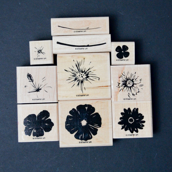 Stampin' Up! Two Step Stampin' Greenhouse Garden Rubber Stamp Set