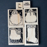 Stampin' Up! Holiday Woodcuts Rubber Stamp Set