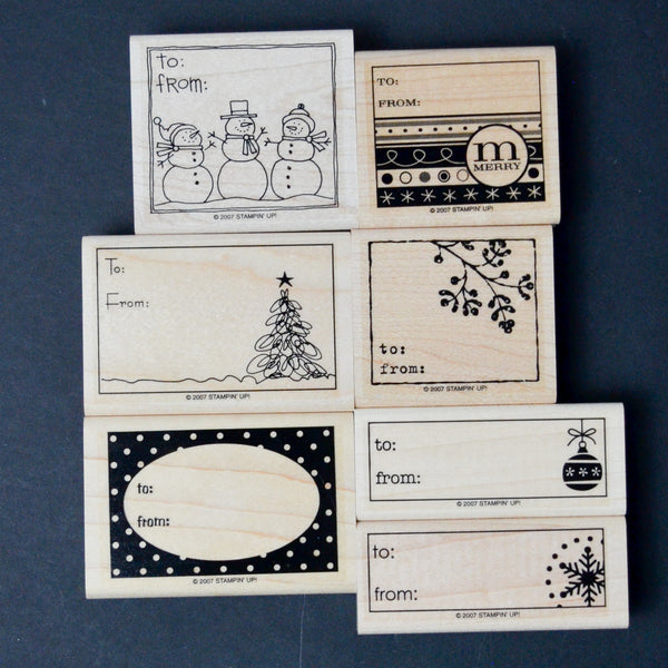 Stampin' Up! Tags for All Rubber Stamp Set