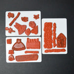 Queen Dress-Up Mountable Stamp Set - Set of 20