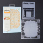 Holiday Card Die and Embossing Folders