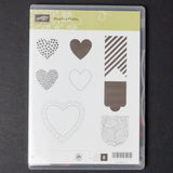 Stampin' Up! Hearts a Flutter Mountable Stamp Set