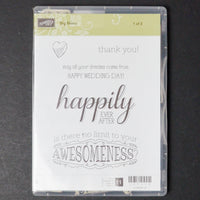 Stampin' Up! Big News Mountable Stamp Set